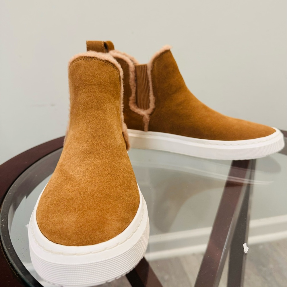 UGG Tan Ankle Boots